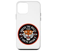Cool Break The Rules Wild Tiger Tokyo Japan Graphic Design Custodia per iPhone 12 mini