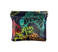 Cool Bright Graffit portamonete per le donne sacchetti portamonete Squeeze Change Purse, Graffit luminoso fresco, 4.3" x 3.7", Spremere