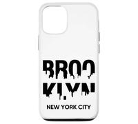 Cool Brooklyn New York City Illustration Graphic Design Custodia per iPhone 12/12 Pro