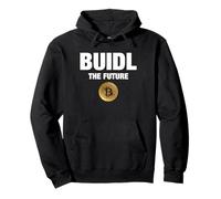 Cool Build Bitcoin Cryptocurrency, Bitcoin Buidl the Future Felpa con Cappuccio