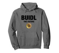 Cool Build Bitcoin Cryptocurrency, Bitcoin Buidl the Future Felpa con Cappuccio