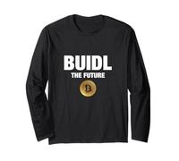 Cool Build Bitcoin Cryptocurrency, Bitcoin Buidl the Future Maglia a Manica