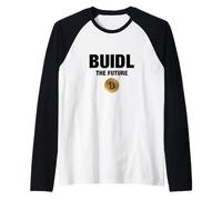Cool Build Bitcoin Cryptocurrency, Bitcoin Buidl the Future Maglia con Maniche Raglan