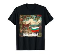 Cool Bulgaria Natura e Wild View con Lynx Graphic Look Maglietta