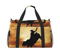 Cool Bull Riding Tote Bag Donne Uomini Viaggio Crossbody Bag Borsa a Tracolla Borsa a Tracolla Borse da Lavoro Borsa Hobo Borsa per Tutti i Giorni