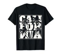 Cool California Good Vibes Tee shirt, Los Angeles California Maglietta