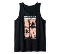 Cool California Venice Summer Vibes Venice Beach Graphic Canotta