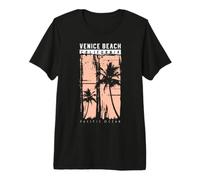 Cool California Venice Summer Vibes Venice Beach Graphic Maglietta Premium