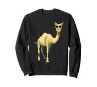 Cool Cammello con Occhiali da Sole Cool Camel Sunglasses Felpa