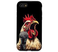 Cool canto gallo con microfono costume per ragazzi e ragazze Custodia per iPhone SE (2020) / 7/8