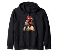 Cool Canto Gallo con Microfono Costume per Ragazzi e Ragazze Felpa con Cappuccio