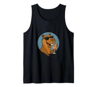Cool Capybara Estate Vacanze Fun Animal Canotta