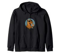 Cool Capybara Estate Vacanze Fun Animal Felpa con Cappuccio