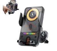 Cool Car Wireless Fast Charging Holder,15W Auto-Bloccaggio Wireless Car Charger Mount, Wireless Charger Sensore Automatico Phone Holder Vent Mount, Car Phone Holder Wireless Charger For All Phone