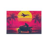 Cool Cartoon Rider Tree Red Puzzle Game Home Wall Art Puzzle Puzzle Puzzle Divertente per Adulti 1000 Pezzi