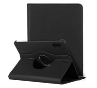 Fantastica custodia girevole in similpelle nera per iPad Mini 6 (2021) / Mini 7 (2024)