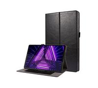 Custodia in similpelle liscia nera per Lenovo Tab M10 Plus / FHD Plus 2a generazione 10,3"