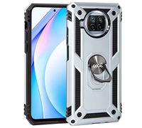 Raffinata custodia rigida con anello in argento per Xiaomi Mi 10T Lite