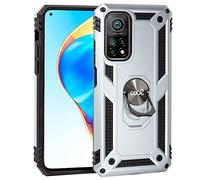 Fantastica custodia rigida con anello in argento per Xiaomi Mi 10T/Mi 10T Pro