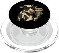 Cool Cash Mucca Bruh Occhiali da sole Soldi Divertente Animale Mucca PopSockets PopGrip per MagSafe