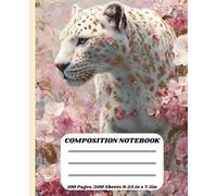 Cool Cat Composition Notebook: Siberian Cool Cat