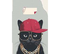 Cool Cat Journal: 120 Pages, 6 x 9 Inches - The Unique Notebook for Creative Minds: Daily Planning & Note-Taking with a Funky Twist