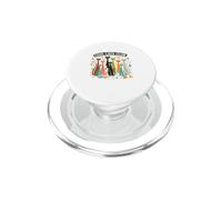 Cool Cats Club, arte moderna per gatti di metà secolo PopSockets PopGrip per MagSafe