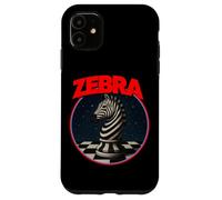 Cool Chess Horse in Zebra Style Illustration Graphic Designs Custodia per iPhone 11