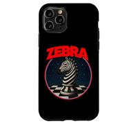 Cool Chess Horse in Zebra Style Illustration Graphic Designs Custodia per iPhone 11 Pro