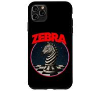 Cool Chess Horse in Zebra Style Illustration Graphic Designs Custodia per iPhone 11 Pro Max