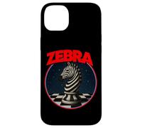Cool Chess Horse in Zebra Style Illustration Graphic Designs Custodia per iPhone 14 Plus