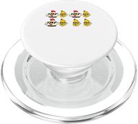 Cool Chicken Banana Cartoon Sunglasses Thumbs Up Humor PopSockets PopGrip per MagSafe
