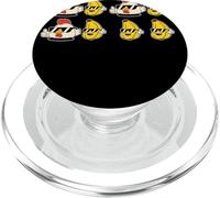 Cool Chicken Banana Cartoon Sunglasses Thumbs Up Humor PopSockets PopGrip per MagSafe