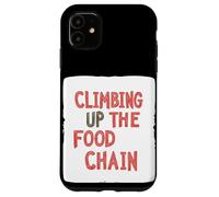Cool Climbing up the Food Chain Dichiarazione Custodia per iPhone 11
