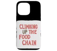 Cool Climbing up the Food Chain Dichiarazione Custodia per iPhone 14 Pro Max