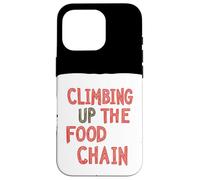 Cool Climbing up the Food Chain Dichiarazione Custodia per iPhone 16 Pro
