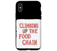 Cool Climbing up the Food Chain Dichiarazione Custodia per iPhone X/XS