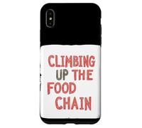 Cool Climbing up the Food Chain Dichiarazione Custodia per iPhone XS Max