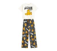 Cool Club Pigiama 'GARFIELD' beige chiaro / grigio scuro / arancione Bambini Cool Club 140