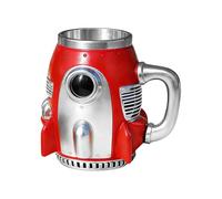 Cool Coffee Mugs, Coffee Cups, Cool Mugs For Women, Insulated Water Bottle, Insulated Space Theme Bottle, Rocket Shaped Coffees Cup For Tech Enthusiasts Men Boyfriend Grandpa Milk Juice Beer Beverage