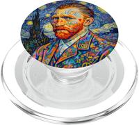 Cool Colorful Graffiti Van Gogh The Starry Night Street Art PopSockets PopGrip per MagSafe