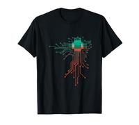 Cool Computer Geek Gioventù con CPU Gaming Programmer Apparel Maglietta