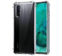 Fantastica custodia in silicone antishock trasparente per Oppo Find X2