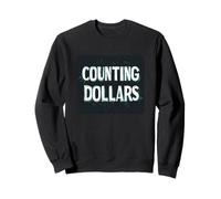 Cool Counting Dollars Costume per Adulti e Bambini Felpa