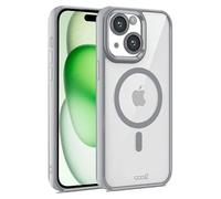 Cool Cover iPhone 15 Plus Magnetico Bordo Argento