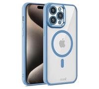Cool Cover iPhone 15 Pro MAX Magnetico Bordo Celeste