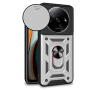 Cool Cover Xiaomi Redmi A3 Hard Ring Argento