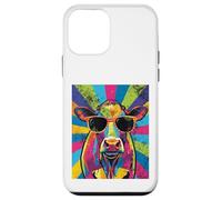 Cool Cow Pop Art For Men Women Dairy Farmer Farming Moo Cows Custodia per iPhone 12 mini
