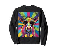Cool Cow Pop Art for Men Women Dairy Farmer Farming Moo Cows Felpa