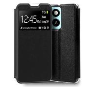 Cool Custodia Flip Cover per ZTE Blade A55 / A35 Liscio Nero